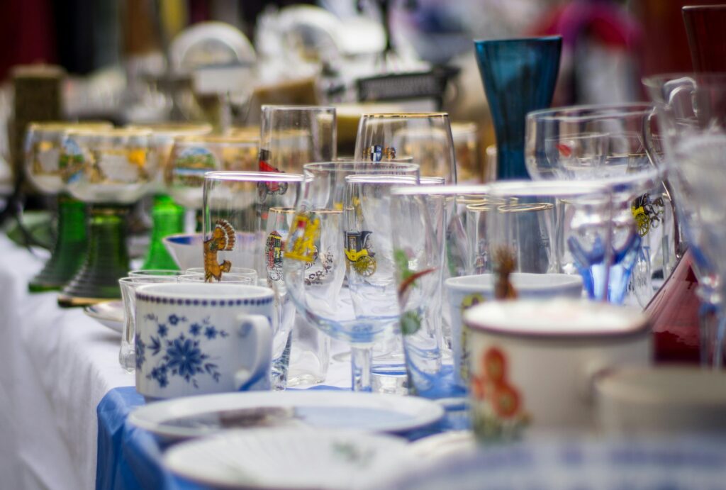 Drinking Glasses on the Table